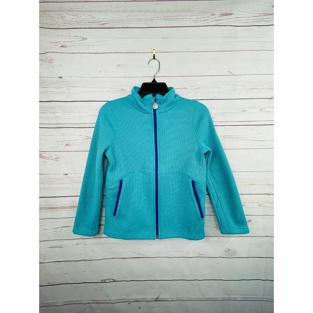 Spyder Rib Knit Full Zip Jacket Large 14/16